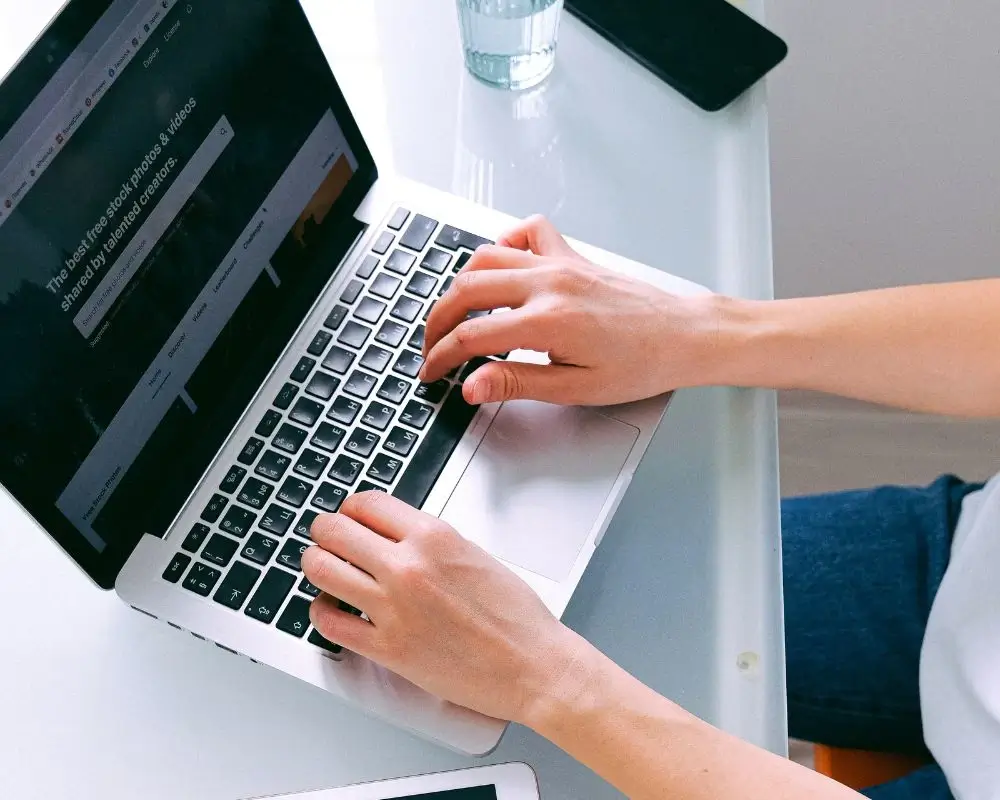 Praca przy komputerze,