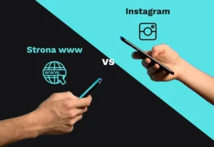 Instagram zamiast strony www?
